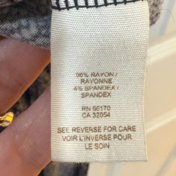 Free People Purple and Black Snakeskin print Fitted Camisole - Picture 4 of 5